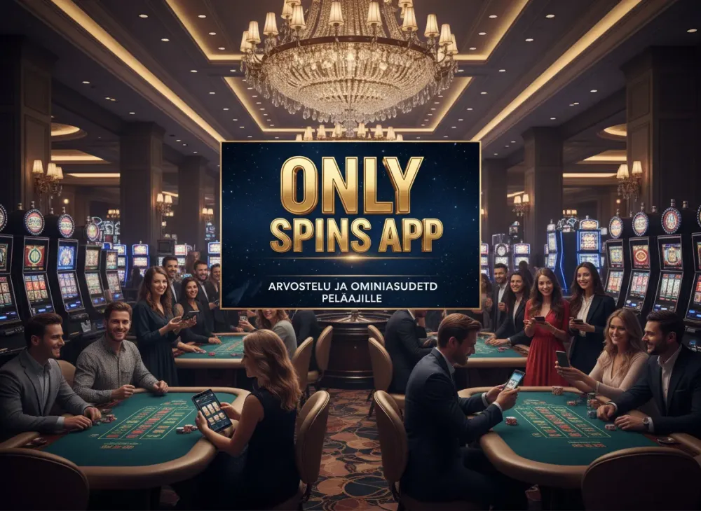 Only spins app arvostelu ja ominaisuudet pelaajille