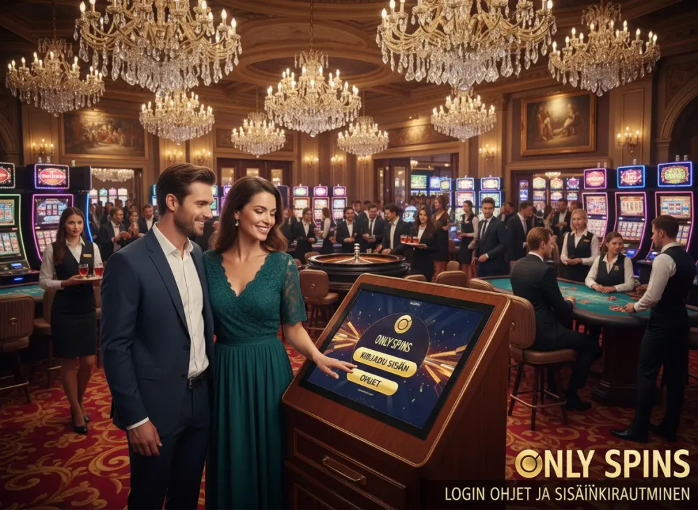 Only spins login ohjeet ja sisäänkirjautuminen