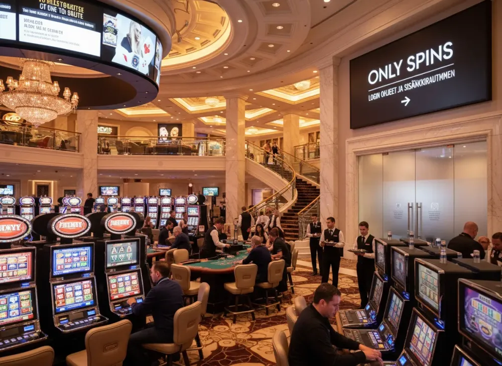 Only spins login ohjeet ja sisäänkirjautuminen